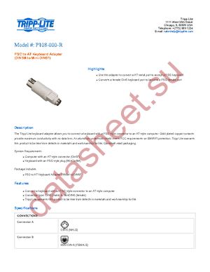 P108-000-R datasheet  